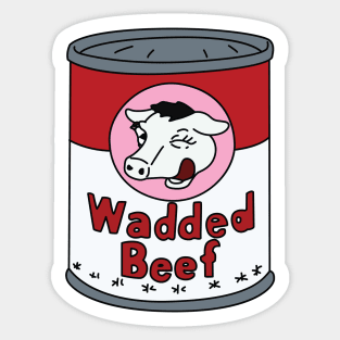 Wadded Beef Sticker